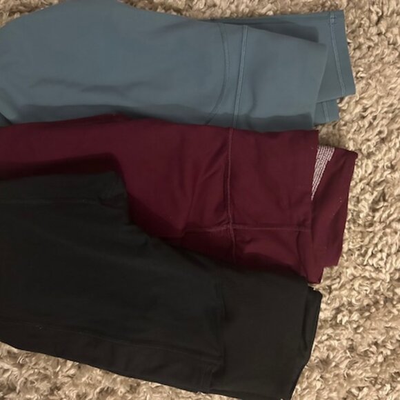 3 pair leggings, 1 pr. are Victoria Secret  Sport PINK super soft - Picture 1 of 1